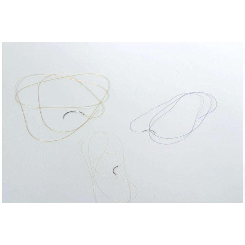 SUTURE, TAPERCUT, SIZE 2-0, 27", UNDYED MONOFILAMENT, NEEDLE V-34, ½ CIRCLE, 3 DZ/BX, SOLD AS BOX ETHICON 243