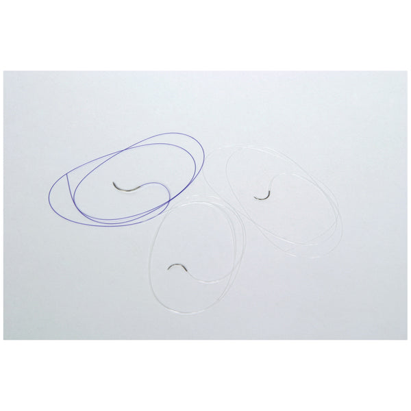 SUTURE, TAPER POINT, SIZE 4-0, 8-18", VIOLET MONOFILAMENT, NEEDLE SH, ½ CIRCLE, SAFETY ORGANIZER TRAY, 1 DZ/BX, SOLD AS BOX ETHICON 243