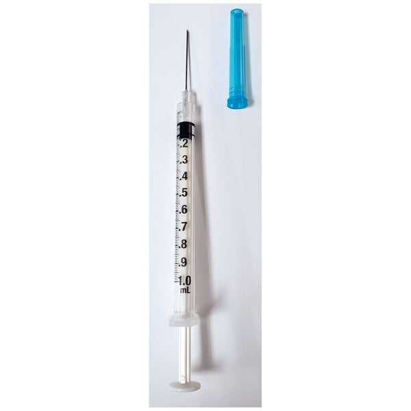 Exel Tb Tuberculin Syringes With Luer Slip Syringe Tb 1Cc 23X1In Pazero Dead Space 100/Bx 10Bx/Cs -26067