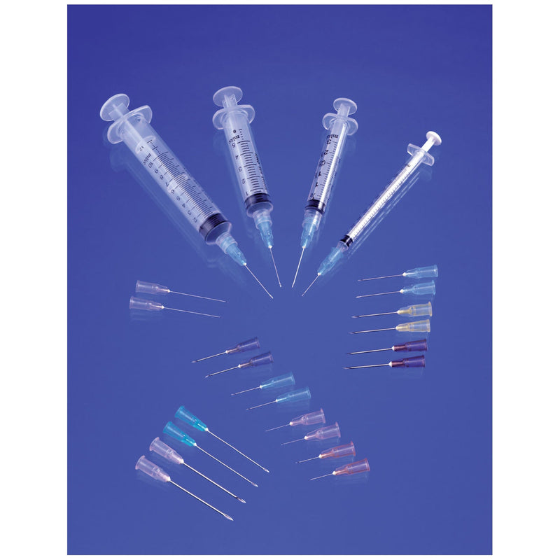 Exel Luer Lock Syringe With Needle Syringe 10Cc Ll W/Needle22X1 1/2 100/Bx 8Bx/Cs -26251