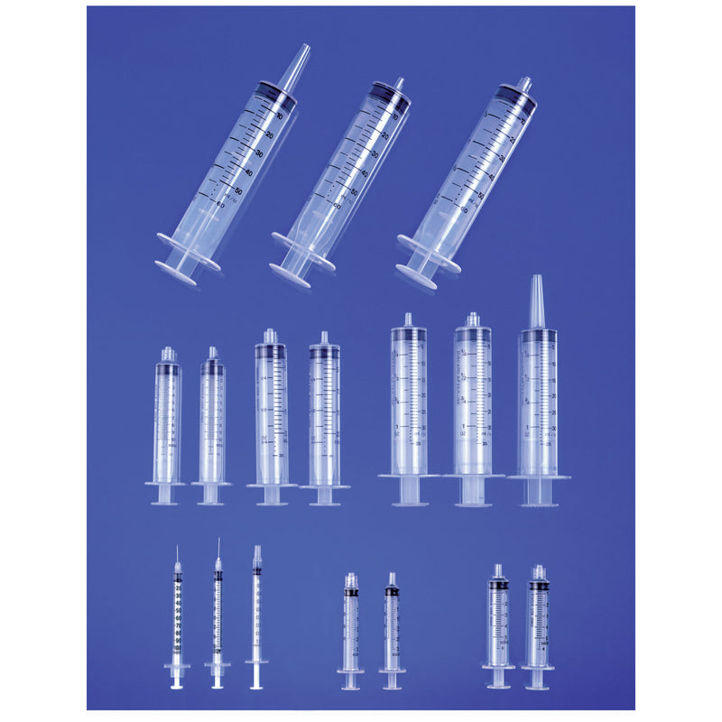 EXEL LUER SLIP SYRINGES, SOLD AS CASE EXEL 244