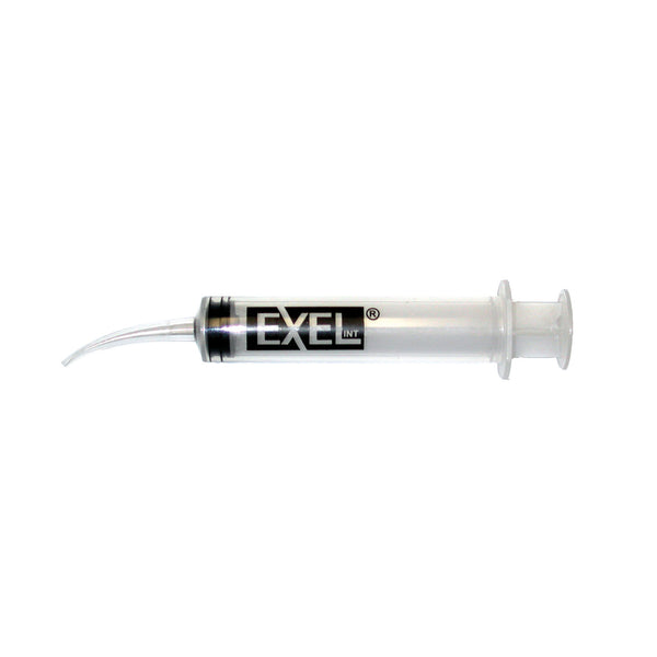 SYRINGE, 12CC, CURVED TIP, NON-STERILE, 50/BX, 10 BX/CS, SOLD AS CASE EXEL 244