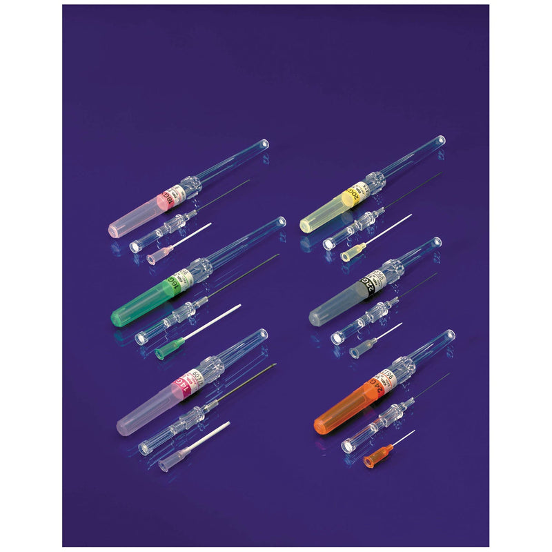 Exel Safelet Iv Catheters Catheters Iv 20X1 1/4 Winglessradiopaque Teflon 50/Bx 4Bx/Cs -26742