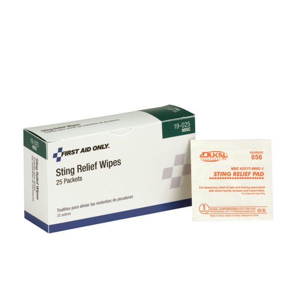 ANTI-ITCH PACKETS, 12/BX, SOLD AS BOX FIRST 10000455