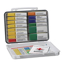FIRST AID KIT, 16 UNIT, PLASTIC CASE, SOLD AS EACH FIRST 10000455