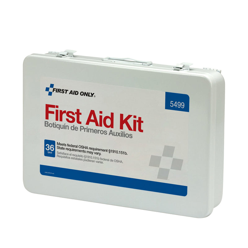 FIRST AID KIT, 24 UNIT, ANSI A+, PLASTIC CASE, SOLD AS EACH FIRST 10000455