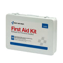 FIRST AID KIT, 24 UNIT, WEATHERPROOF STEEL, CUSTOM LOGO , 48/CS, SOLD AS CASE FIRST 10000455