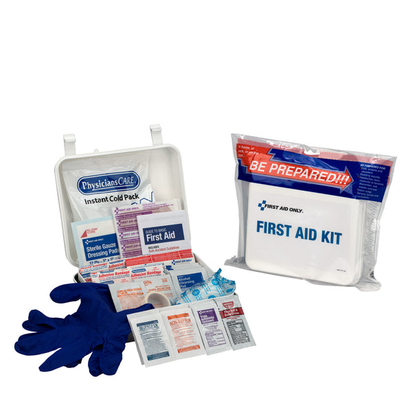 10 PERSON FIRST AID KIT, PLASTIC, SOLD AS EACH FIRST 10000455