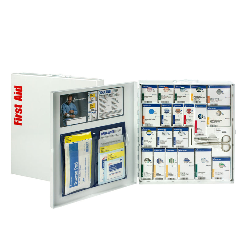 LARGE METAL SMART COMPLIANCE CABINET, ANSI A+ WITHOUT MEDS, SOLD AS EACH FIRST 10000455