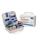 25 PERSON FIRST AID KIT, ANSI, CLASS A, 2021, SMARTCOMPLIANCE, MEDIUM, PLASTIC, MOBILE, CLEAR FRONT WITHOUT MEDS, SOLD AS EACH FIRST 10000455