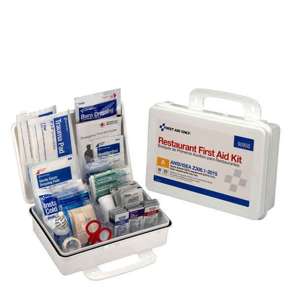 First Aid Only/Acme United Ansi/Osha Compliant Package First Aid Kt 25 Person Ansi Arestaurant Bulk Kt -90950