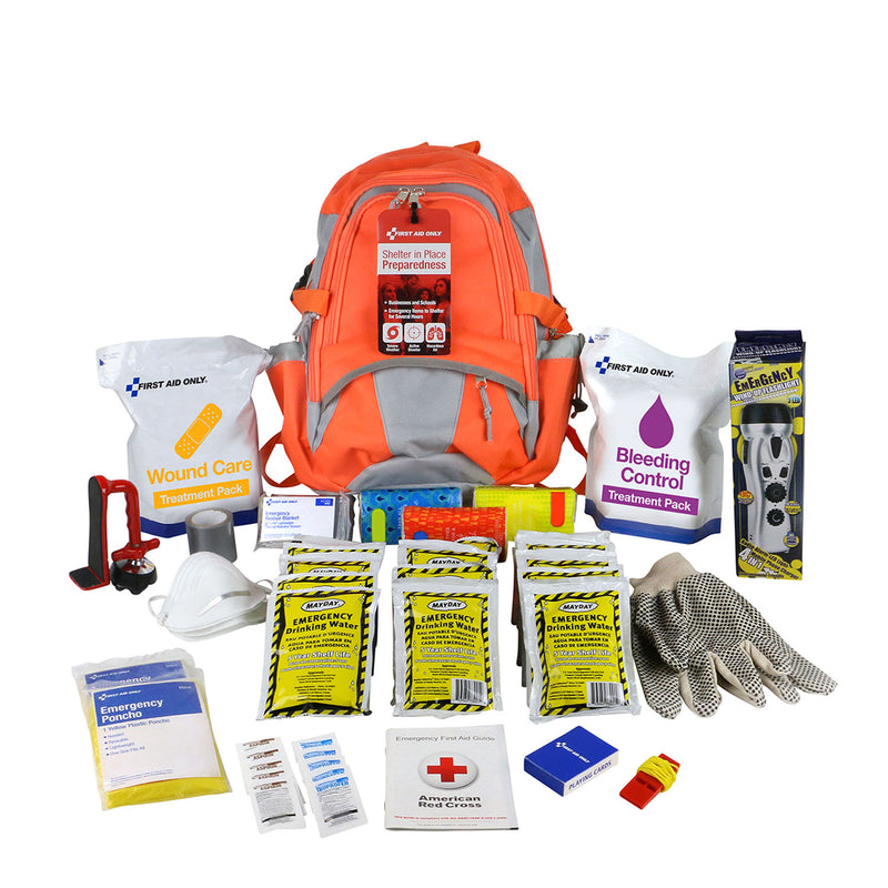 SHELTER-IN-PLACE PREPAREDNESS, 209PC, 13"X17"X8", 20 PERSON, SOLD AS EACH FIRST 10000455