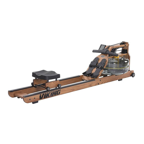 First Degree Viking Ar Fluid Rower Viking 3 Ar Plus, American Ash Wood Rails, Brown, 84" L X 22" W X 21" H, 330 Lb Capacity -VIK3P
