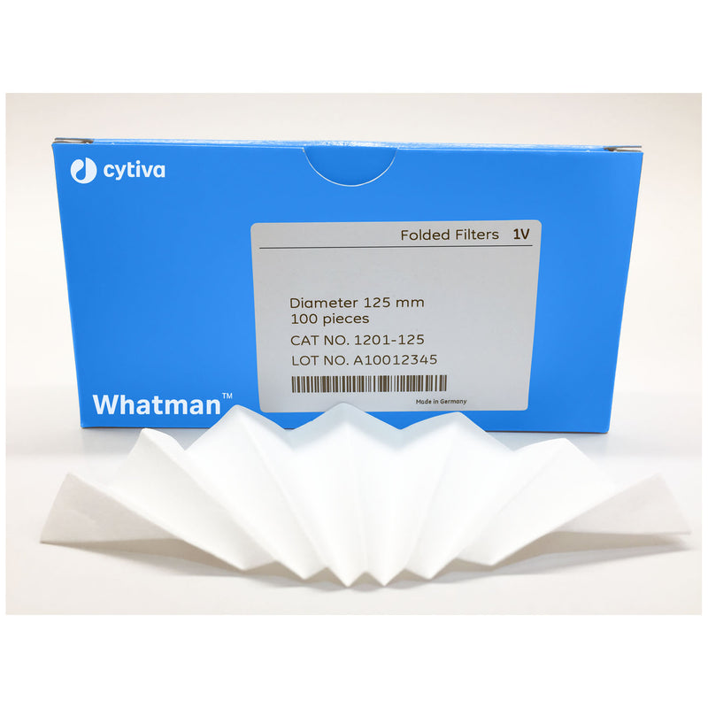 GRADE 1V FOLDED FILTER PAPER, CIRCLE 15CM, 100/PK, SOLD AS PACK CYTIVA 10000685