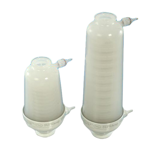 SUPRACAP™ 100 DEPTH FILTER CAPSULE, IN-LINE STYLE, 5" LENGTH, WITH SINGLE-LAYER MEDIA GRADE K200P , 1 TO 1½" SANITARY FLANGE INLET, SOLD AS EACH CYTIV