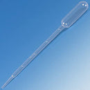 TRANSFER PIPET, 5.0ML, LARGE BULB, GRADUATED TO 1ML, 150MM, 500/BX, SOLD AS BOX GLOBE 10001076