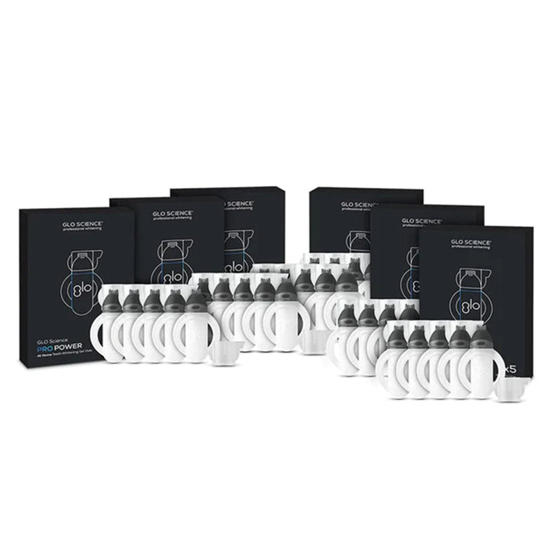 Glo Science Pro Power At-Home Teeth Whitening Gel Vials Whitening Gel Vials At-Home10Pct Hp 5 Vials/Kt 6Kt/Cs -6581052106