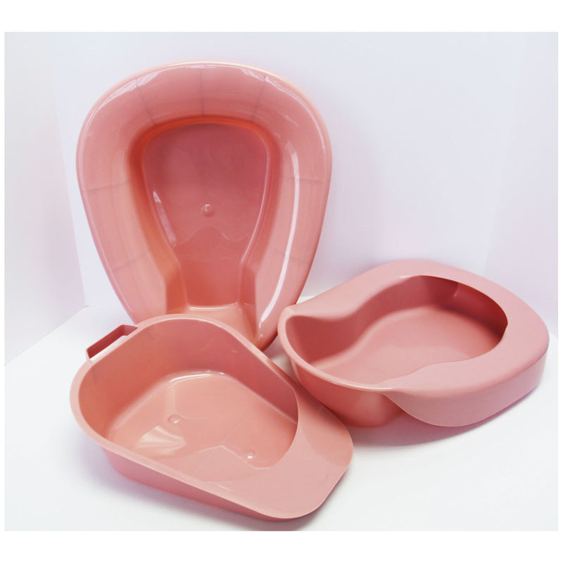 BEDPAN, STACKABLE, COMMODE, GREY, 50/CS, SOLD AS CASE GMAX 10001061
