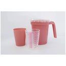 INTAKE TUMBLER, GRADUATED, RED PRINT, TRANSLUCENT, 25/SLV, 20 SLV/CS, SOLD AS CASE GMAX 10001061