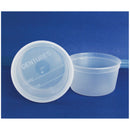 DENTURE CUP, WITH LID, TURQUOISE, 25/SLV, 10 SLV/CS, SOLD AS CASE GMAX 10001061