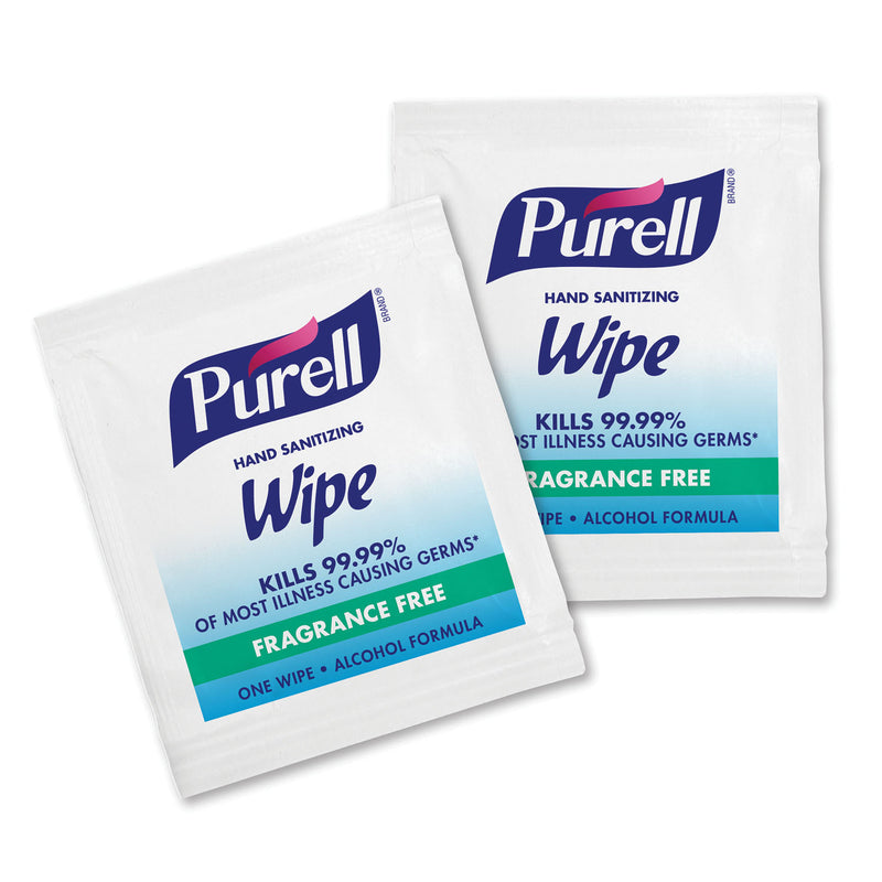 SANITIZING WIPES, 6" X 8", REFILL POUCH FOR USE WITH LARGE WALL DISPENSER, 1200/POUCH, 2 PCH/CS, SOLD AS CASE GOJO 10000173