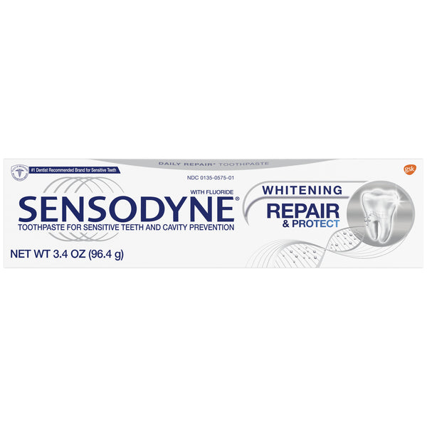 SENSODYNE® EXTRA WHITENING TOOTHPASTE, TRIAL SIZE. 0.8 OZ. TUBE, 12/PKG, 3 PKG/CS, SOLD AS CASE HALEON 10001099