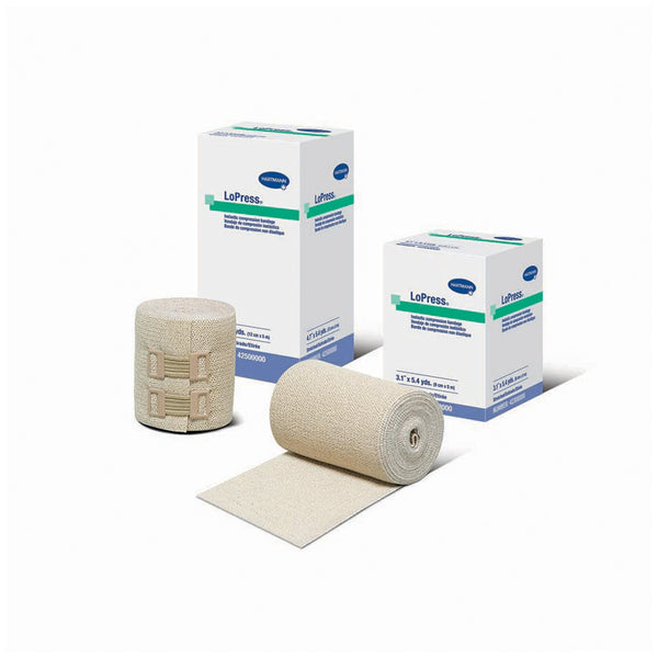 Hartmann Usa Lopress Latex Free Compression Bandage Bandage Compression Shrt Strch3.9X10.9Yd 6/Bx -42410000