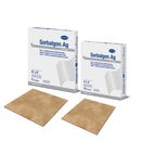 SILVER CALCIUM ALGINATE DRESSING, 2" X 2", STERILE, LATEX FREE , 10/BX, SOLD AS BOX HARTMANN 28