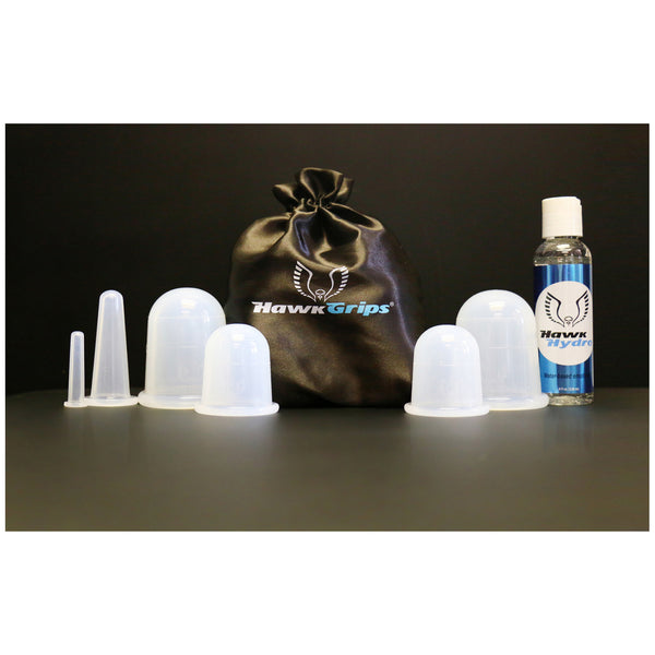 SET INCLUDES LARGE CUPS, MEDIUM CUPS, SMALL CUP, X-SMALL CUP., SOLD AS EACH HAWKGRIPS 10001160