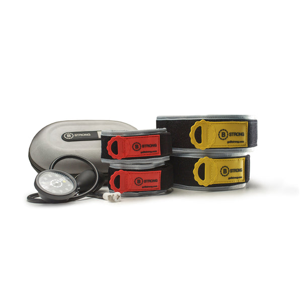 INDIVIDUAL PACKAGE INCLUDES: 4 BFR BANDS TOTAL PAIR EACH OF SIZES 3 & 5, HAND PUMP, CARRYING BAG, LICENSE TO BSTRONG'S GUIDANCE AP, SOLD AS EACH HAWKG