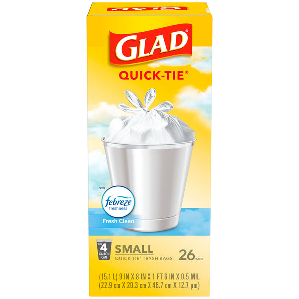 CLOROX GLAD BAGS, SOLD AS CASE CLOROX 10001213