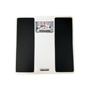 MECHANICAL FLOOR SCALE, CAPACITY: 330 LBS/150 KG, PLATFORM DIMENSION: 11½" X 10¾" X 2¼", DURABLE STEEL BASE & PLATFORM, LARGE 6½" , SOLD AS CASE PELST