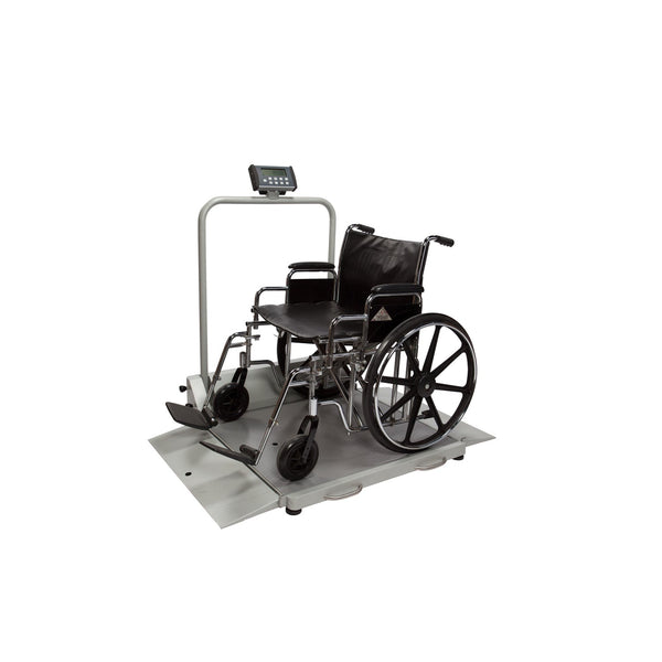 Pelstar/Health O Meter Professional Scale - Digital Wheelchair Ramp Scales Scale Digital Wheelchair Railsramps 1000Lb/454Kg -2610KL