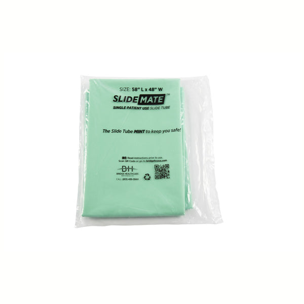 SLIDEMATE, POCKET, SINGLE PATIENT USE, SLIDE TUBE, 40" X 33", GREEN, 100/CS, SOLD AS CASE PELSTAR 10000517