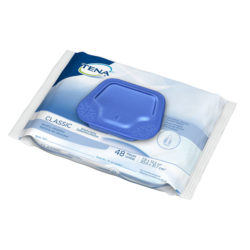 WASHCLOTH, 7.9" X 12.5", 48/PK, 12 PK/CS, SOLD AS CASE ESSITY 10001246