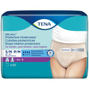 PROTECTIVE UNDERWEAR, WOMEN, LARGE, 45" - 58" HIP SIZE, NUDE, 18/PK, 4 PK/CS, SOLD AS CASE ESSITY 10001246