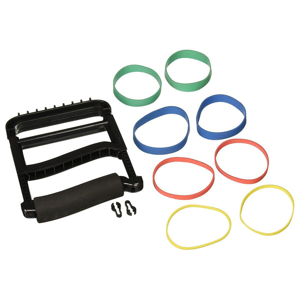 ROLYAN BASIC ERGONOMIC HAND EXERCISER, COLOR CODED LF RUBBERBANDS, LIGHT, RED, 3OZ/PK, SOLD AS PACK PERFORMANCE 10000714