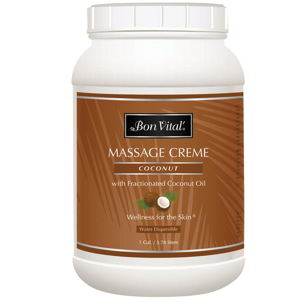 Performance Health Bon Vital Coconut Massage Cr�me Creme Massage Coconut 1Galjar 4/Cs -BVCOC1G