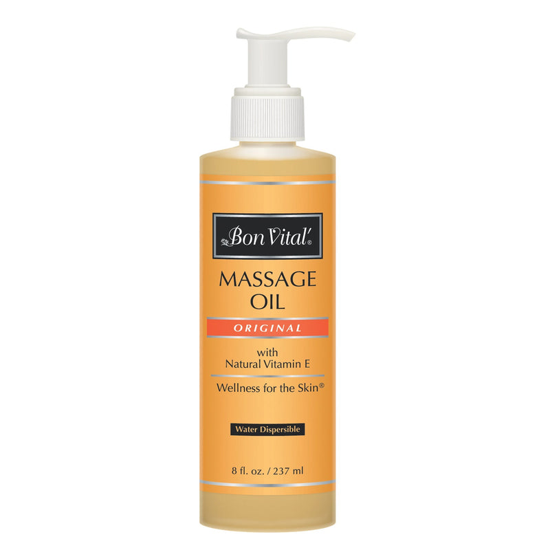 Performance Health Bon Vital Original Massage Oil Oil Massage Orig 8 Oz Btl W/Pump 12/Cs -BVORIGO8Z