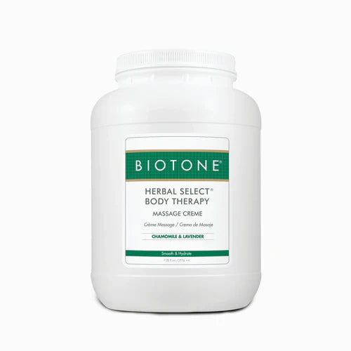 Biotone Herbal Select Massage Therapy Products Creme Massage Herbal Body1/2 Gal -HSBCHG