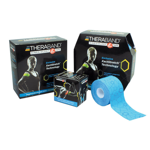 Performance Health Kinesiology Tape Tape Kinesiology 2X10 Stripscut Blk/Gy Lf 20/Rl 24Rl/Cs -12750