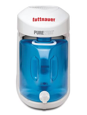 RAPID STEAM DISTILLER, PURIFICATION SYSTEM, 1 GAL CAPASITY, SOLD AS EACH TUTTNAUER 10000068