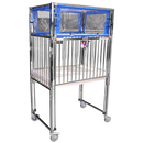 CHILD CRIB, FLAT PAN, TRENDELENBURG, 30" X 60", EPOXY, SOLD AS EACH NOVUM 10000645