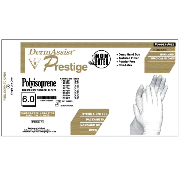 Innovative Prestige Dhd Powder-Free Latex Surgical Gloves Glove Surgeon St Pf Sz9Lf 50Pr/Bx 4Bx/Cs -139900