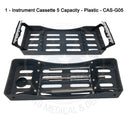 Dental Scaler JAC30-33 Light Wt. Metal Handle, 5 Pcs Set - Osung USA