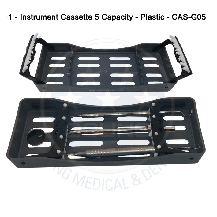 Dental Scaler JAC30-33 Light Wt. Metal Handle, 5 Pcs Set - Osung USA