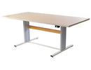 BI-LEVEL ACTIVITY/ COMPUTER TABLE, 60"L X 14"W X 16"W, RECTANGULAR, POWER ADJUSTABLE, AVAILABLE IN ALL FINISHES, INDICATE COLOR CO, SOLD AS EACH POPUL