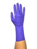 Dynarex Tillotson True Advantage High Risk Nitrile Exam Gloves Nitrile Exam Glove, 8 Mil, Small, 50/Bx, 10 Bx/Cs -6512