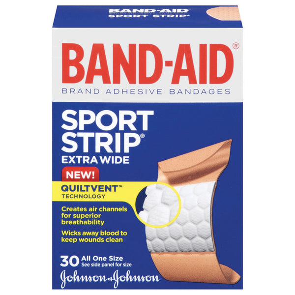 ADHESIVE BANDAGE, X-WIDE ALL ONE SIZE, 30/BX, 24 BX/CS, SOLD AS CASE KENVUE 10000358