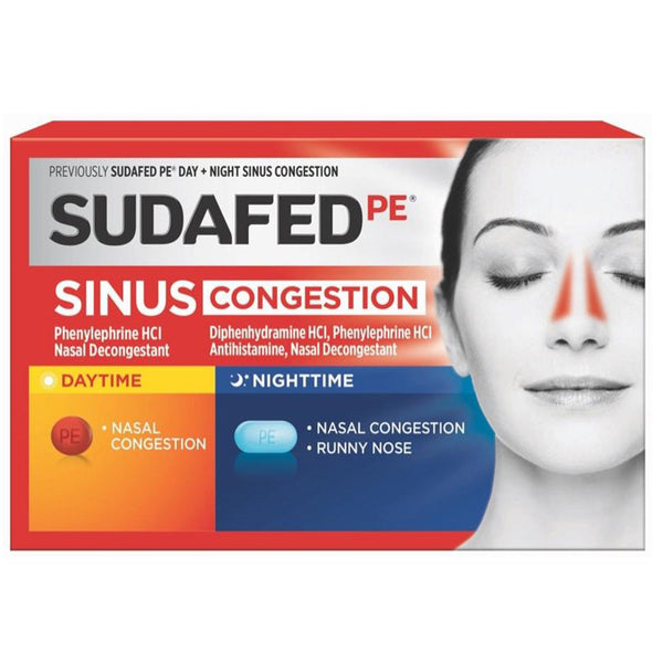 J&J Sudafed & Sudafed Pe Sinus Medicine Sudafed Pe Liq Child Grape 4Oz4/Bx 6Bx/Cs -53804